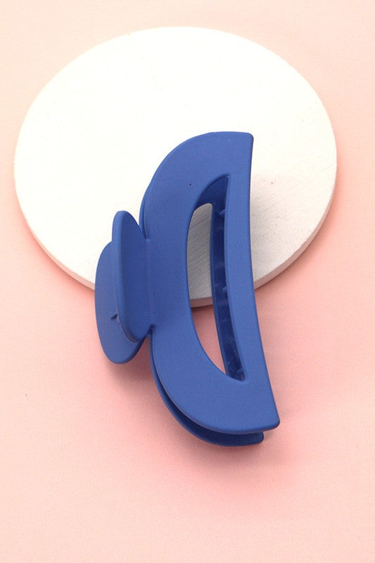 Matte Half Moon Claw Clip