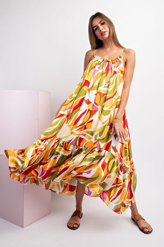 Loose Fit Maxi Dress