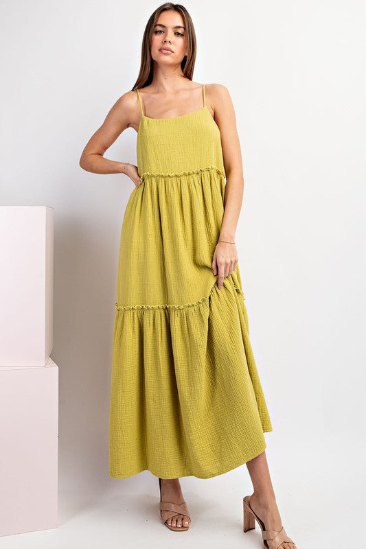 Cotton Gauze Maxi Dress