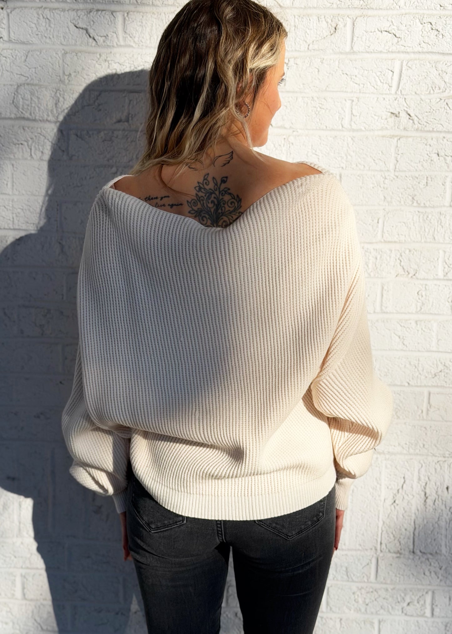 Wanda Waffle Knit Top