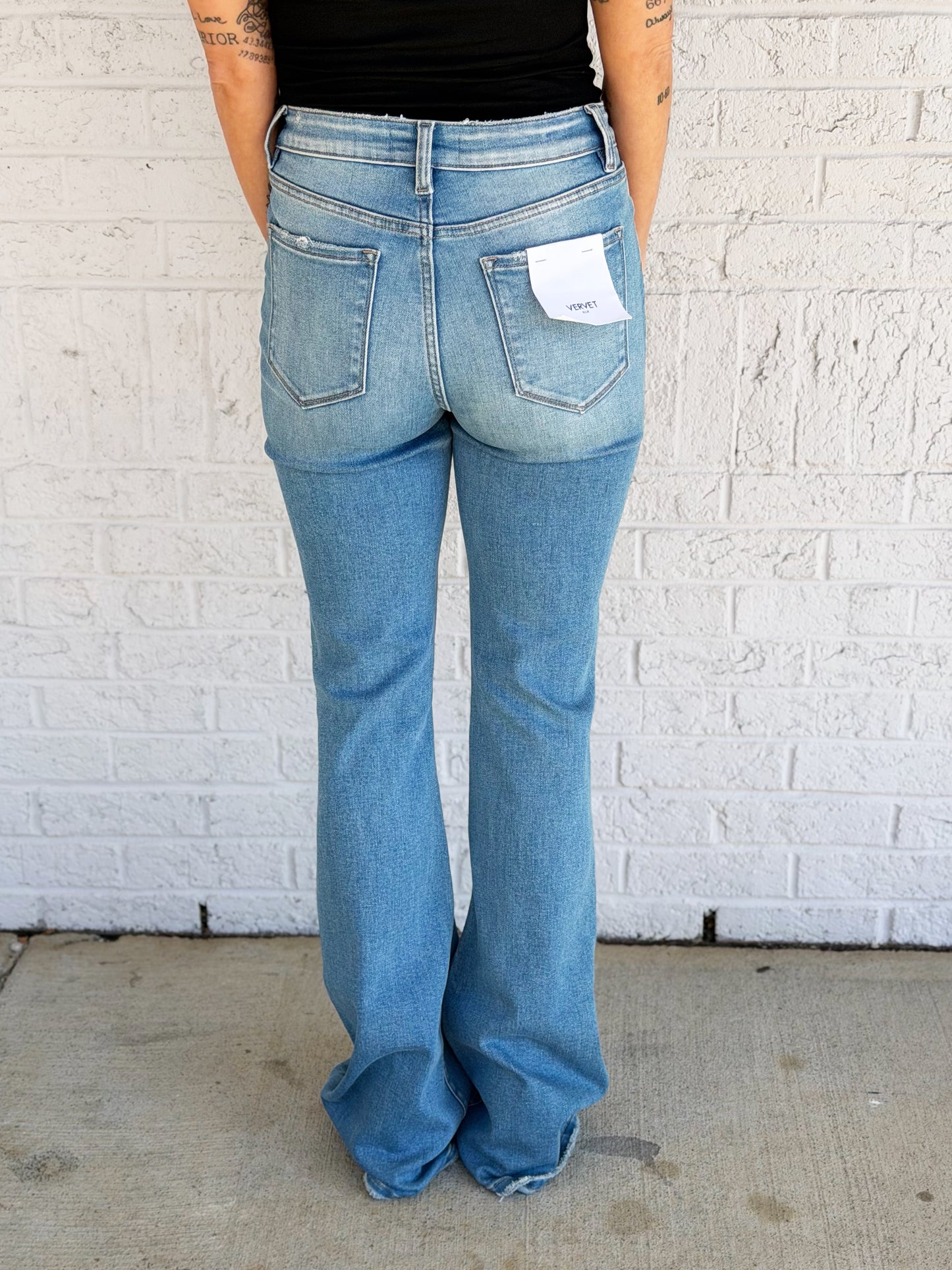 Bella High-Rise Flare Jean