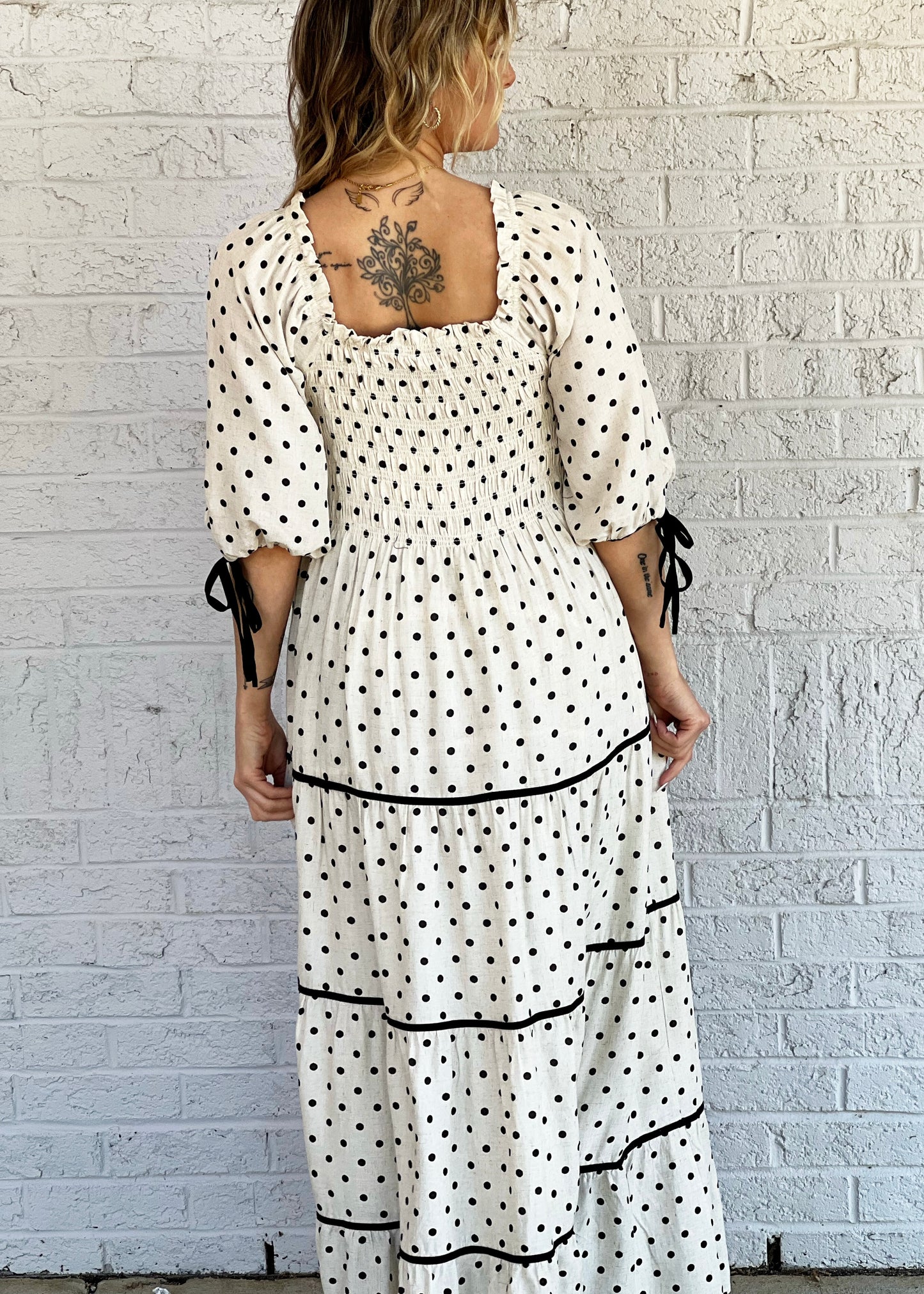 Polka Dot Maxi