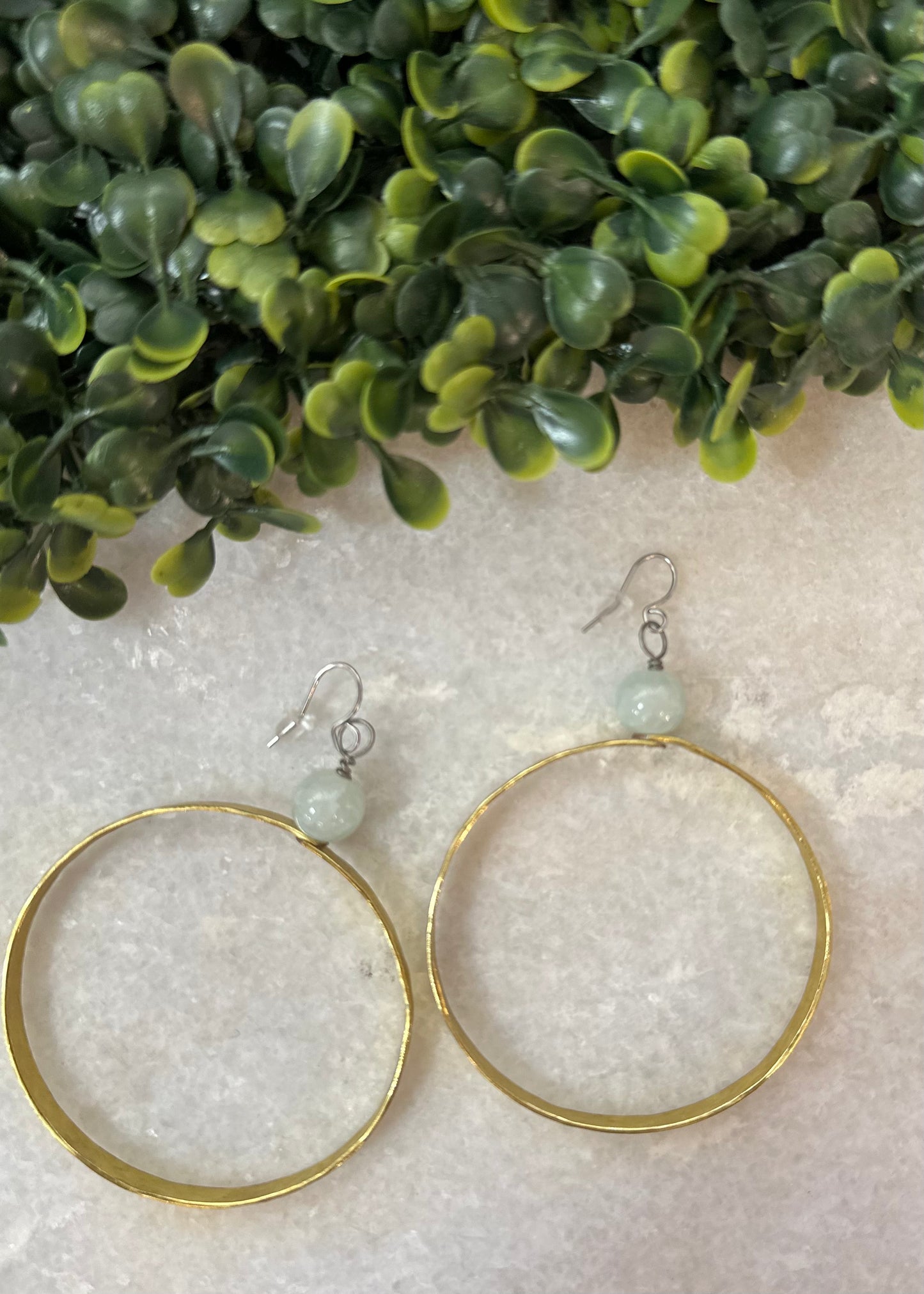 Gold Drop Earrings