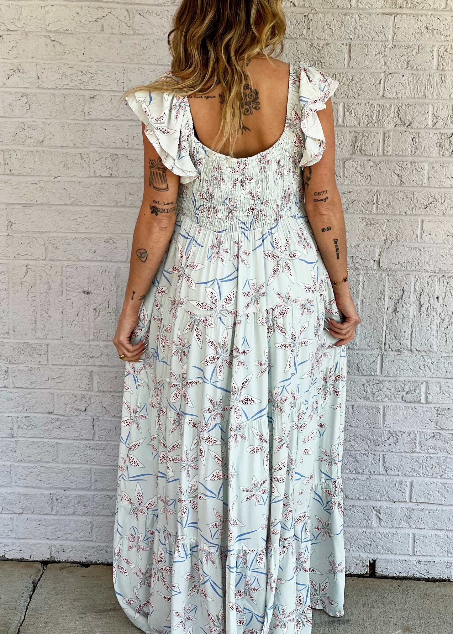 Floral Sweetheart Maxi