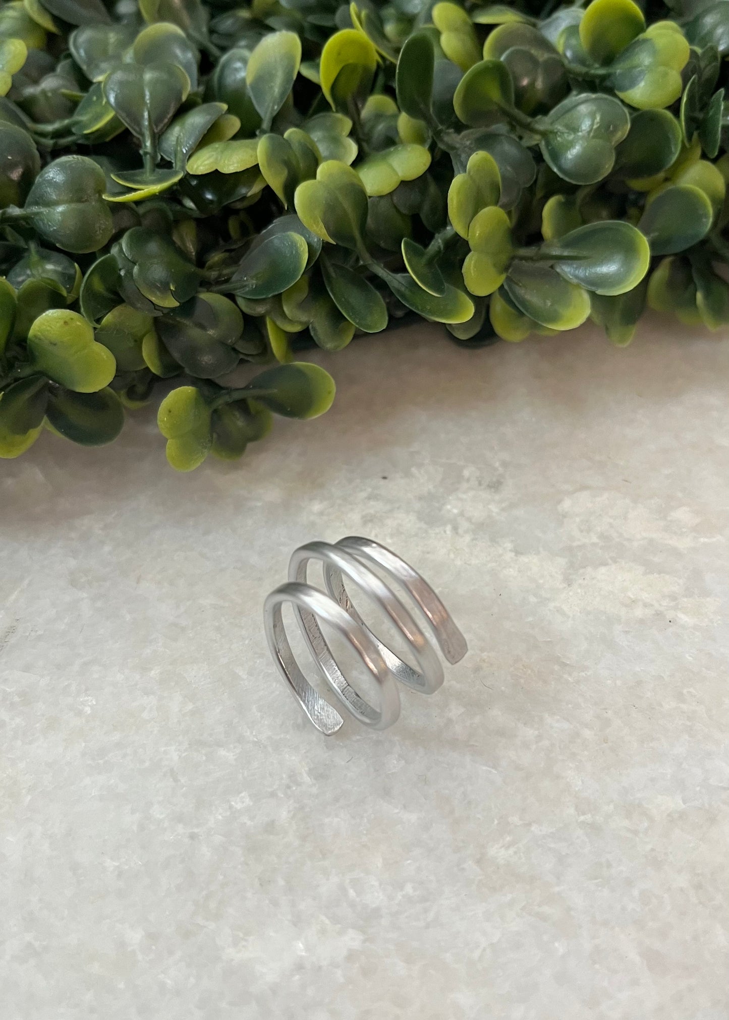 Silver Wrap Ring