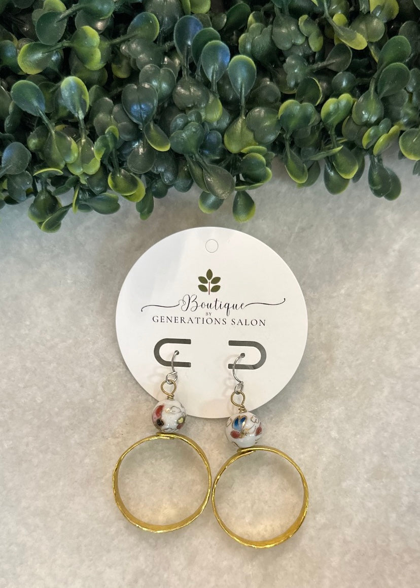 Gold Accent Earrings