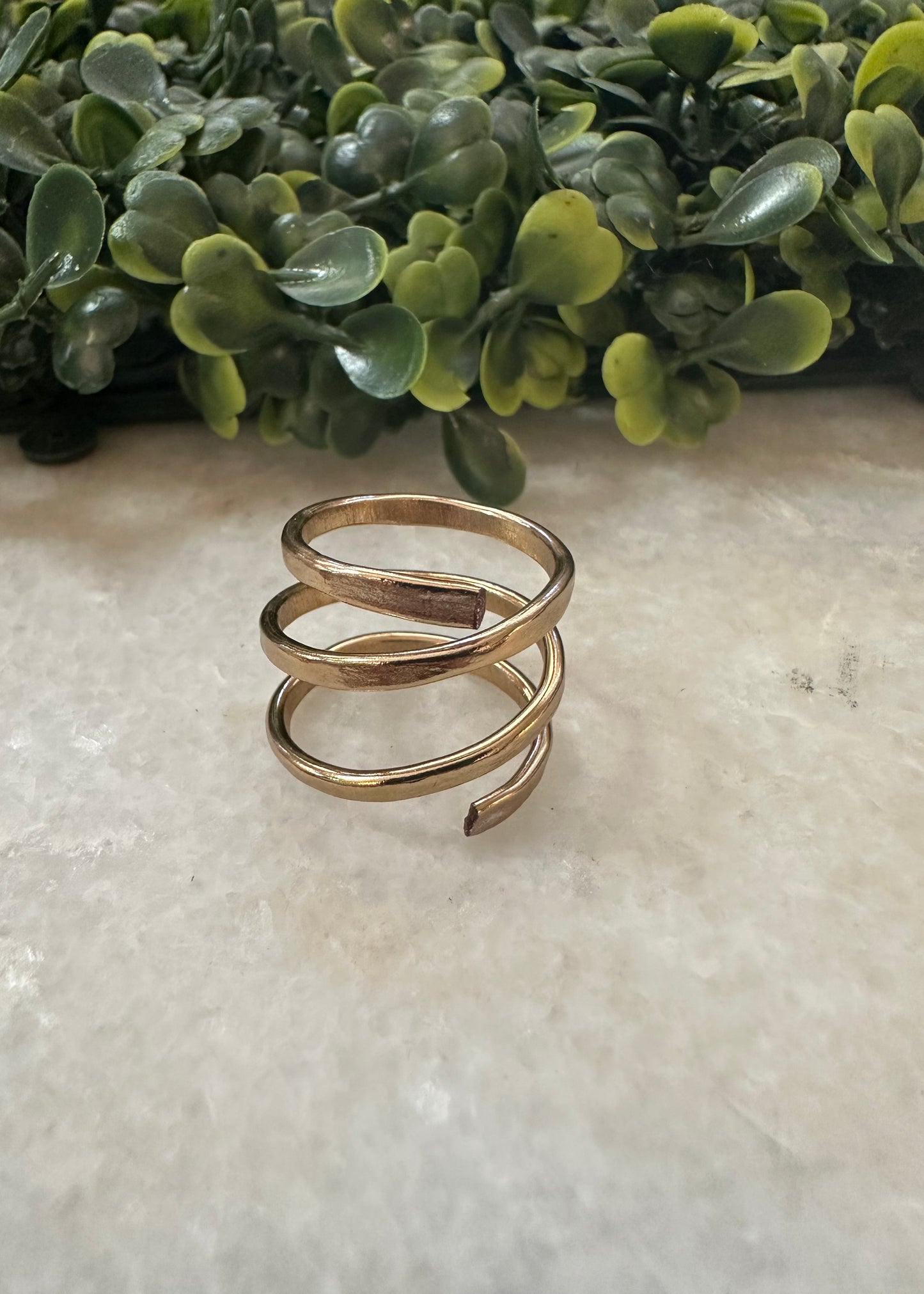 Rose Gold Wrap Ring (small)