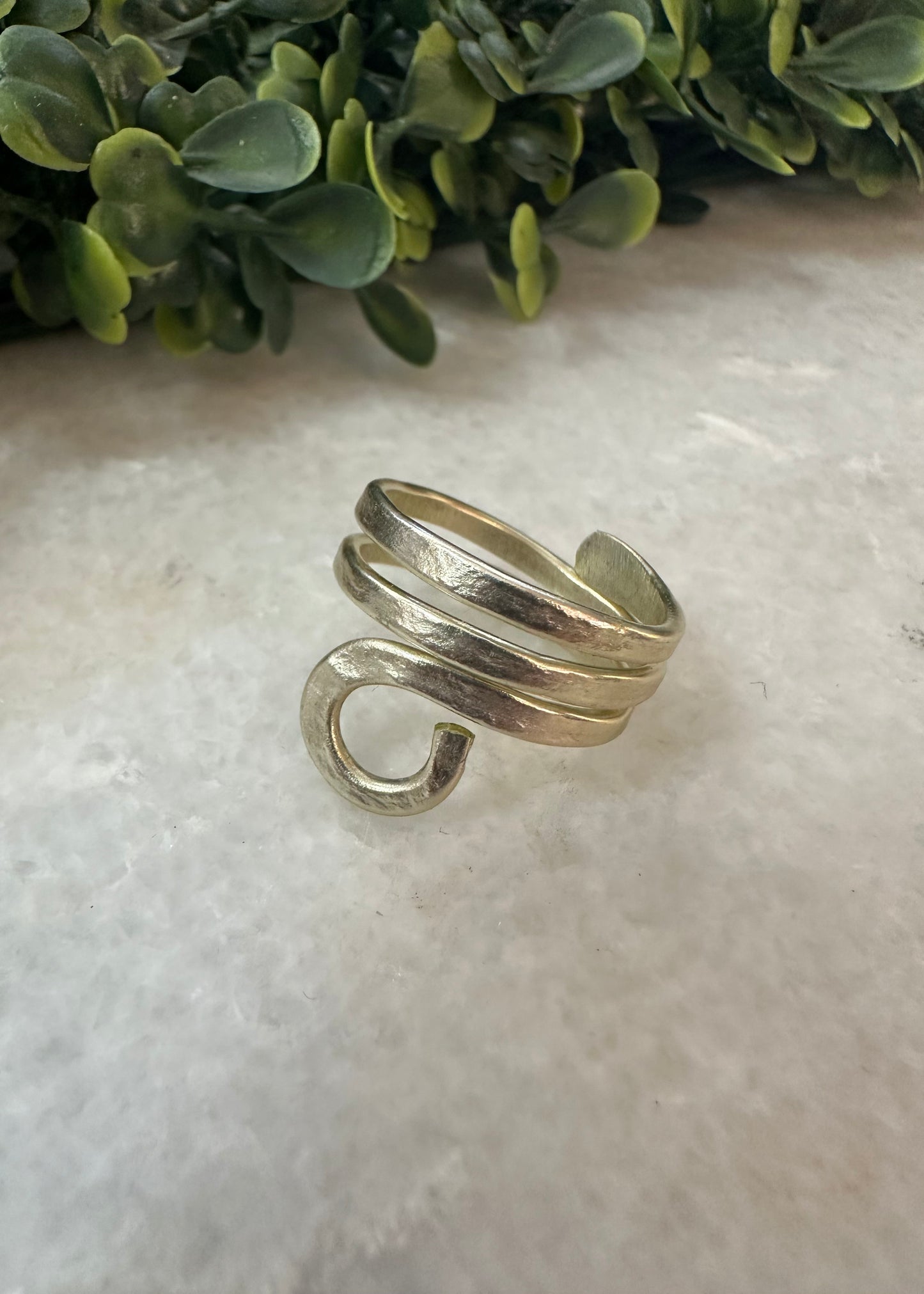 Champagne Loop Wrap Ring