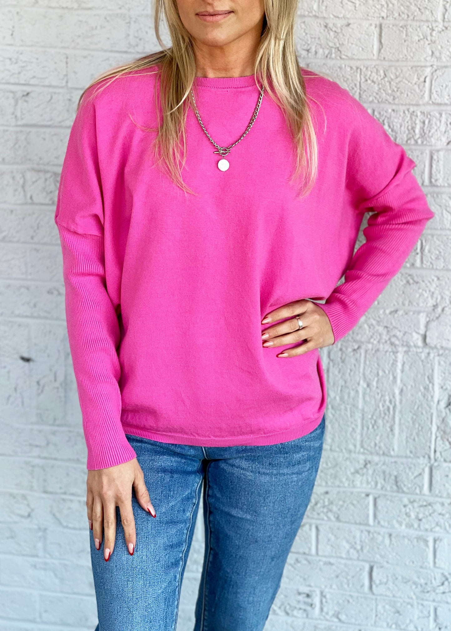 Pink Sweater
