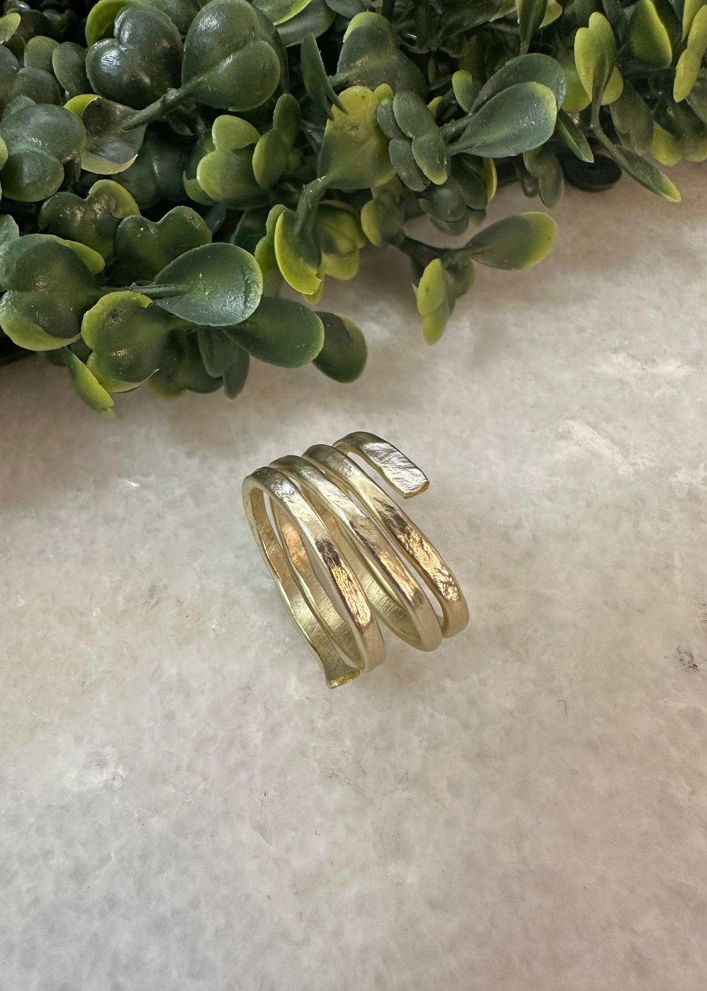 Champagne Wrap Ring