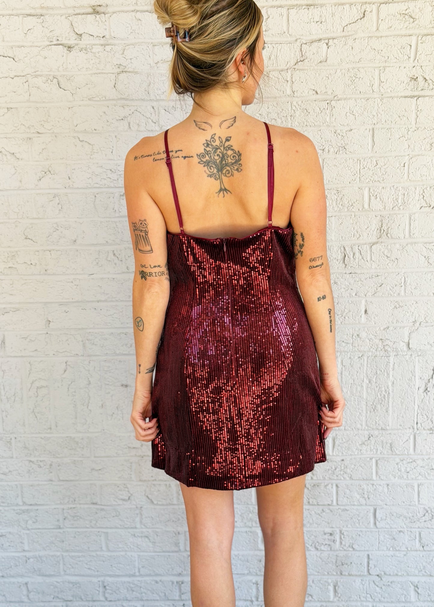 Sally Sequin Mini Dress