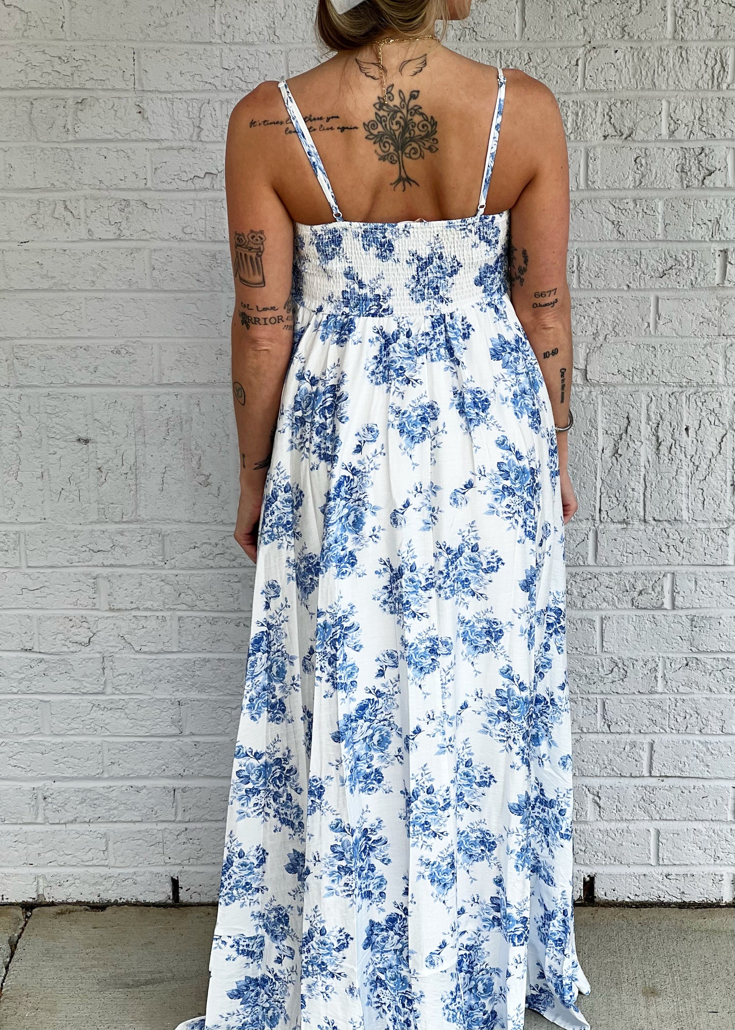 Melanie Floral Maxi Dress