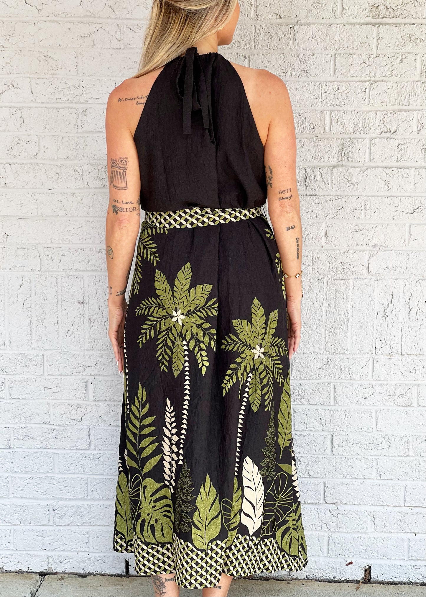 Palm Maxi Dress