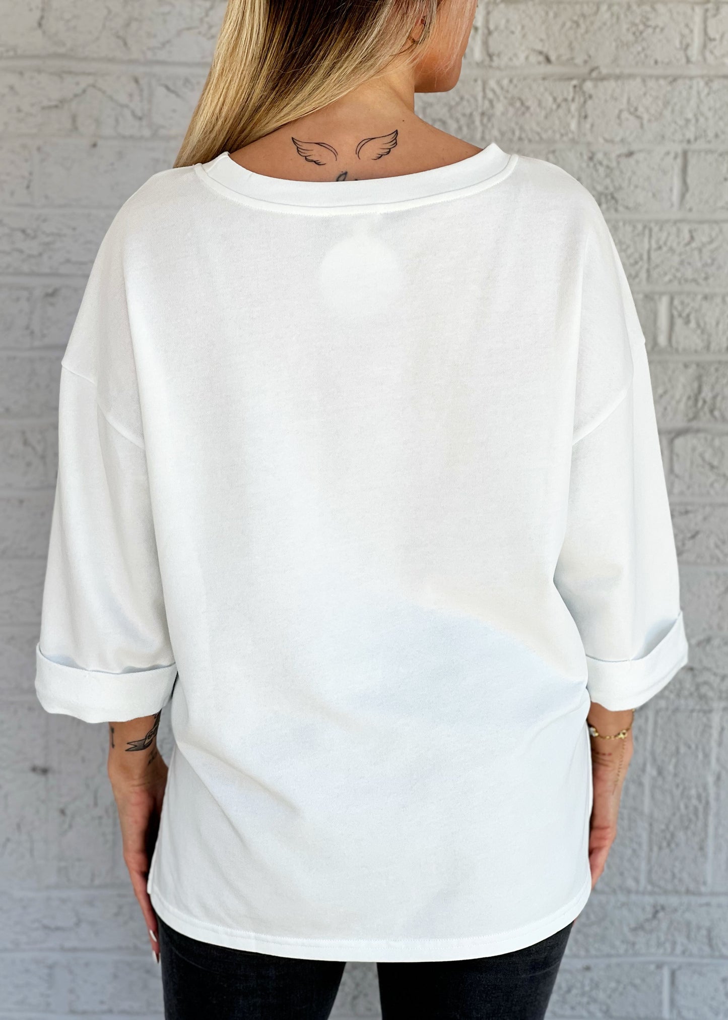 White USA Top