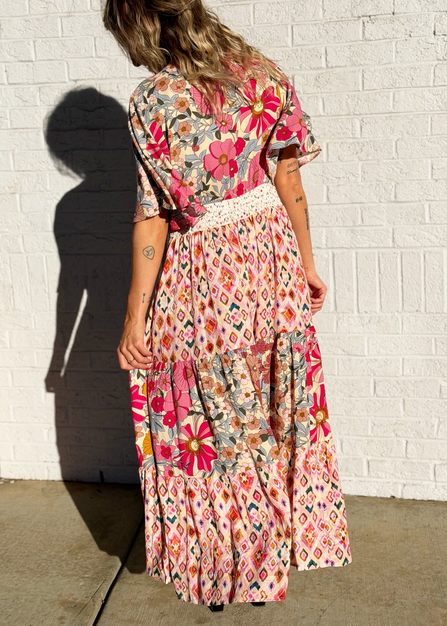 Floral Midi Dress