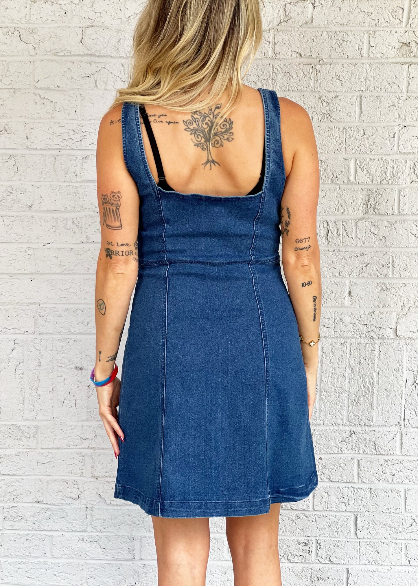 Darlin Denim Mini Dress