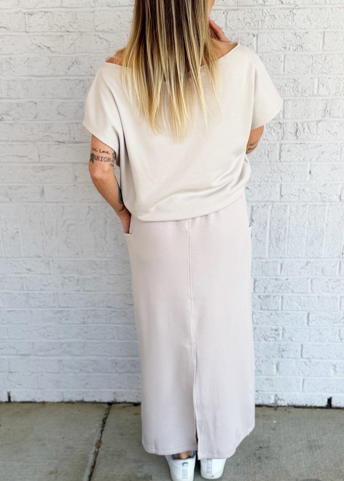 Terry Long Skirt