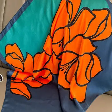 Floral Fashion Scarf