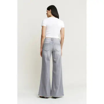 Mid Rise Vintage Wide Leg