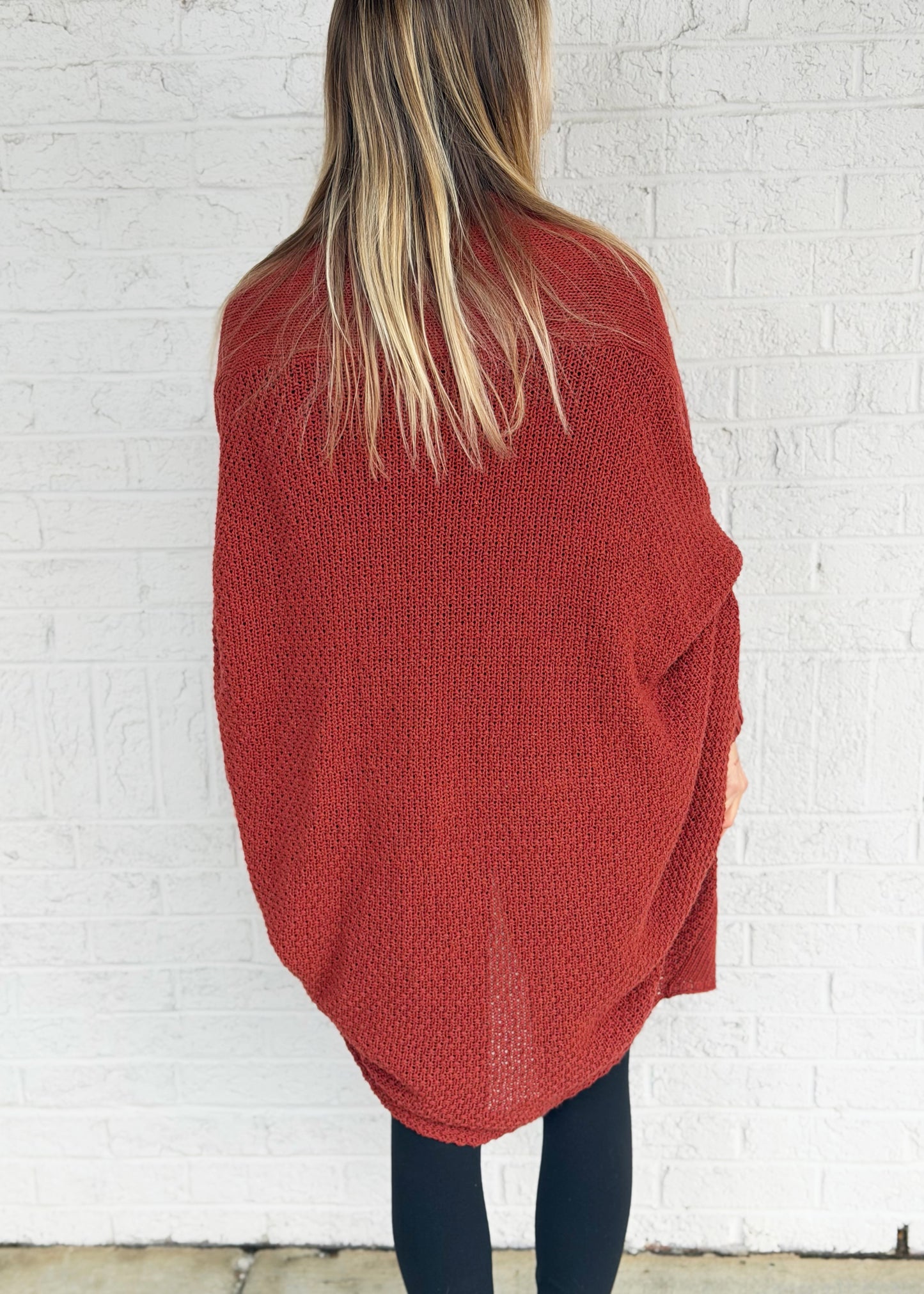Rusty Bat Wing Cardigan
