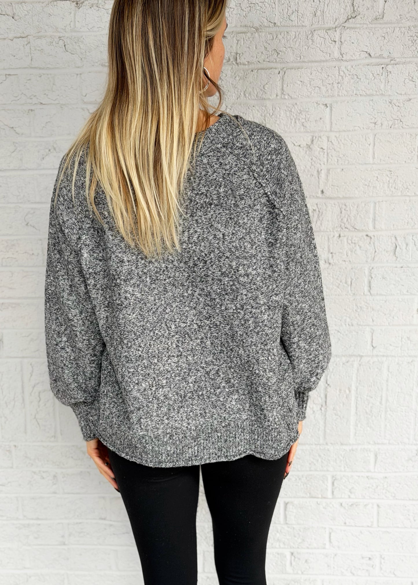 Charcoal Pullover Sweater