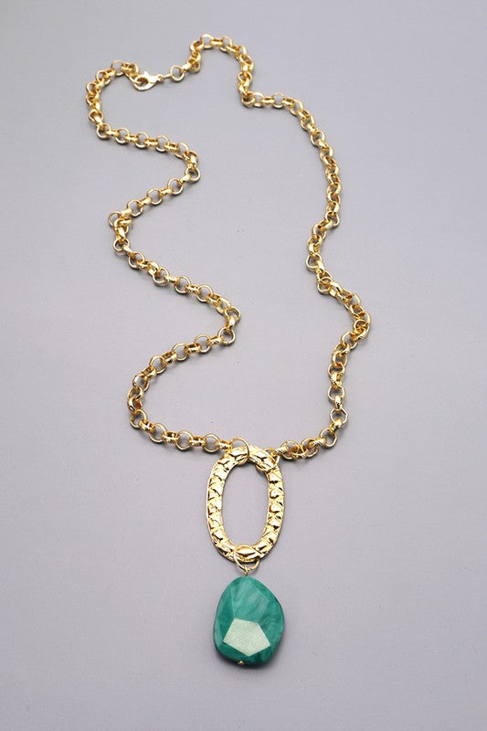 Jade Stone Necklace