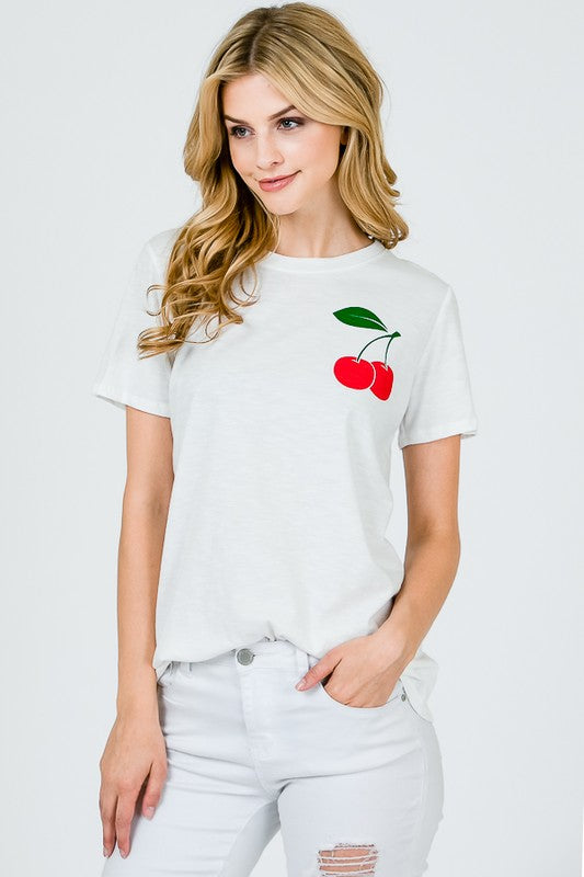Cherry Graphic Tee
