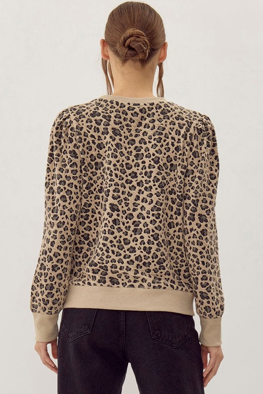 Leopard Pullover