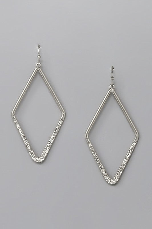 Textured Metal Earrings