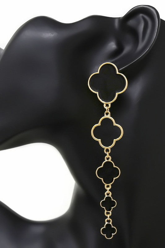 Clover Linked Earring