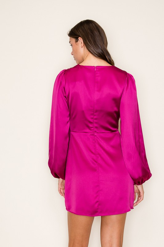 Magenta Min Dress