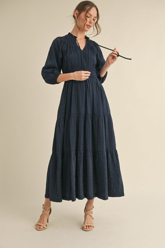 Navy Maxi Dress