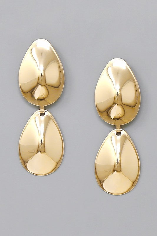 Oversized Tear Drop Earrings