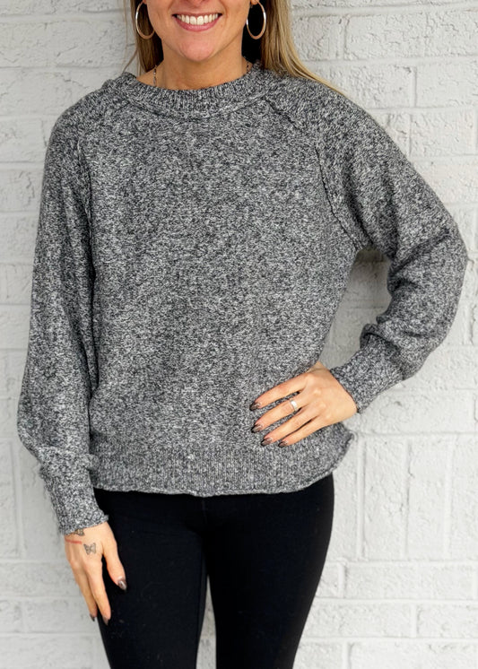 Charcoal Pullover Sweater