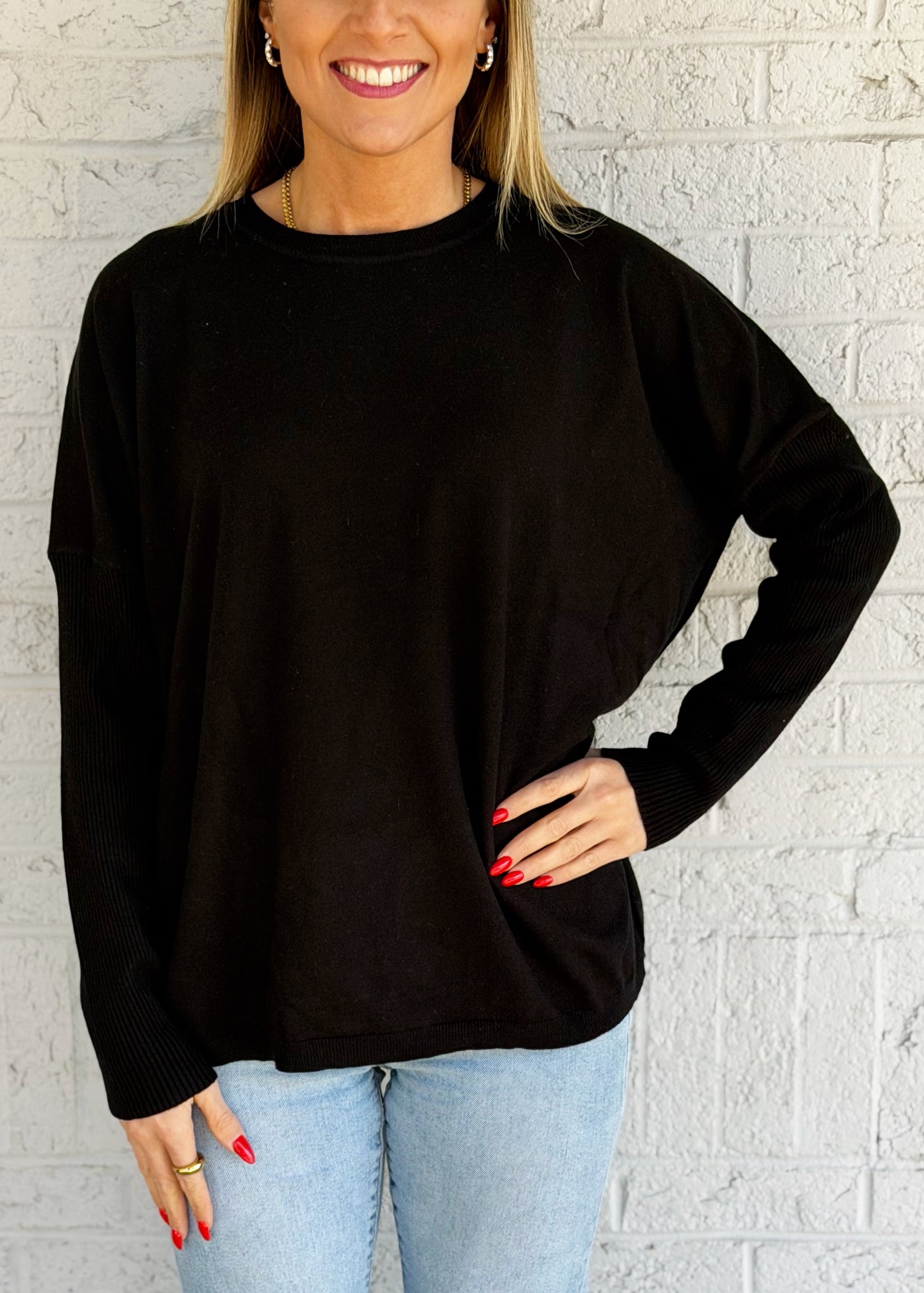 Boxy Fit Sweater