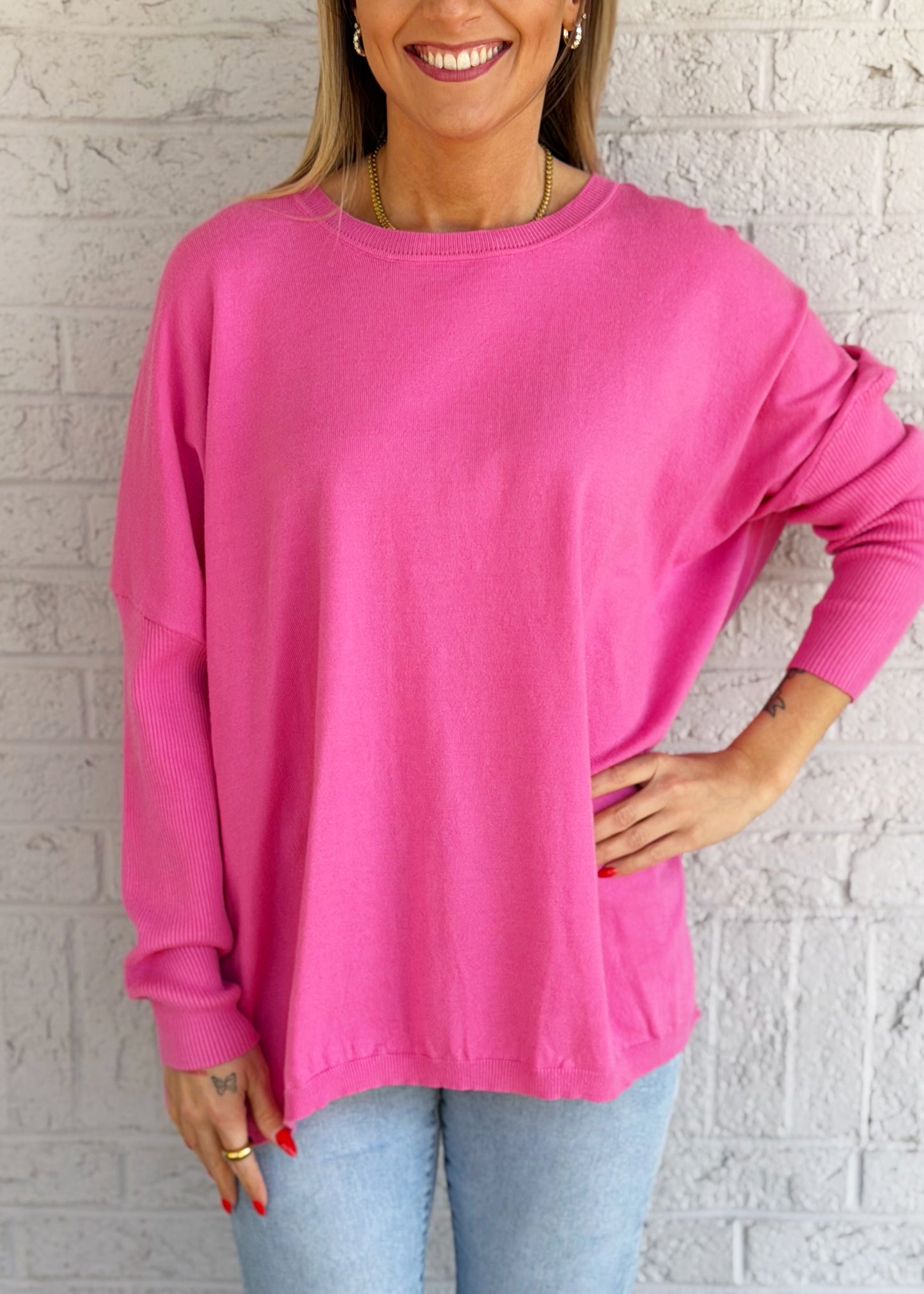 Boxy Fit Sweater