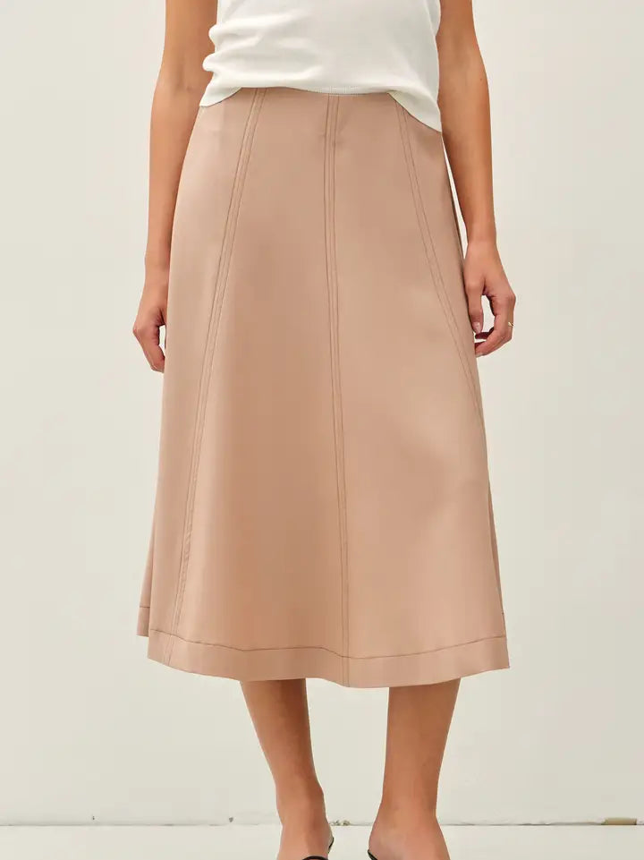 Flowy Midi Skirt