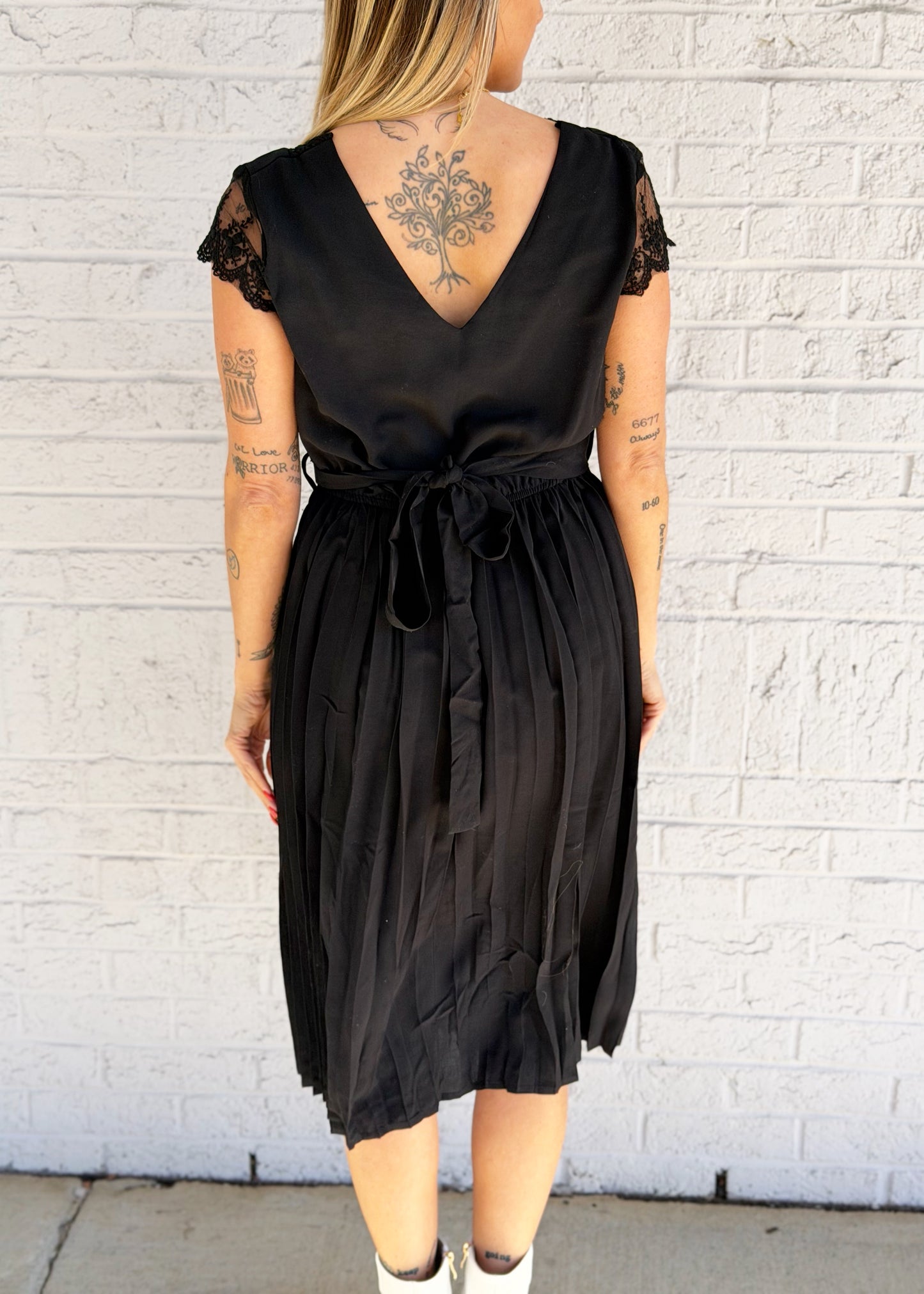 Black Midi Dress