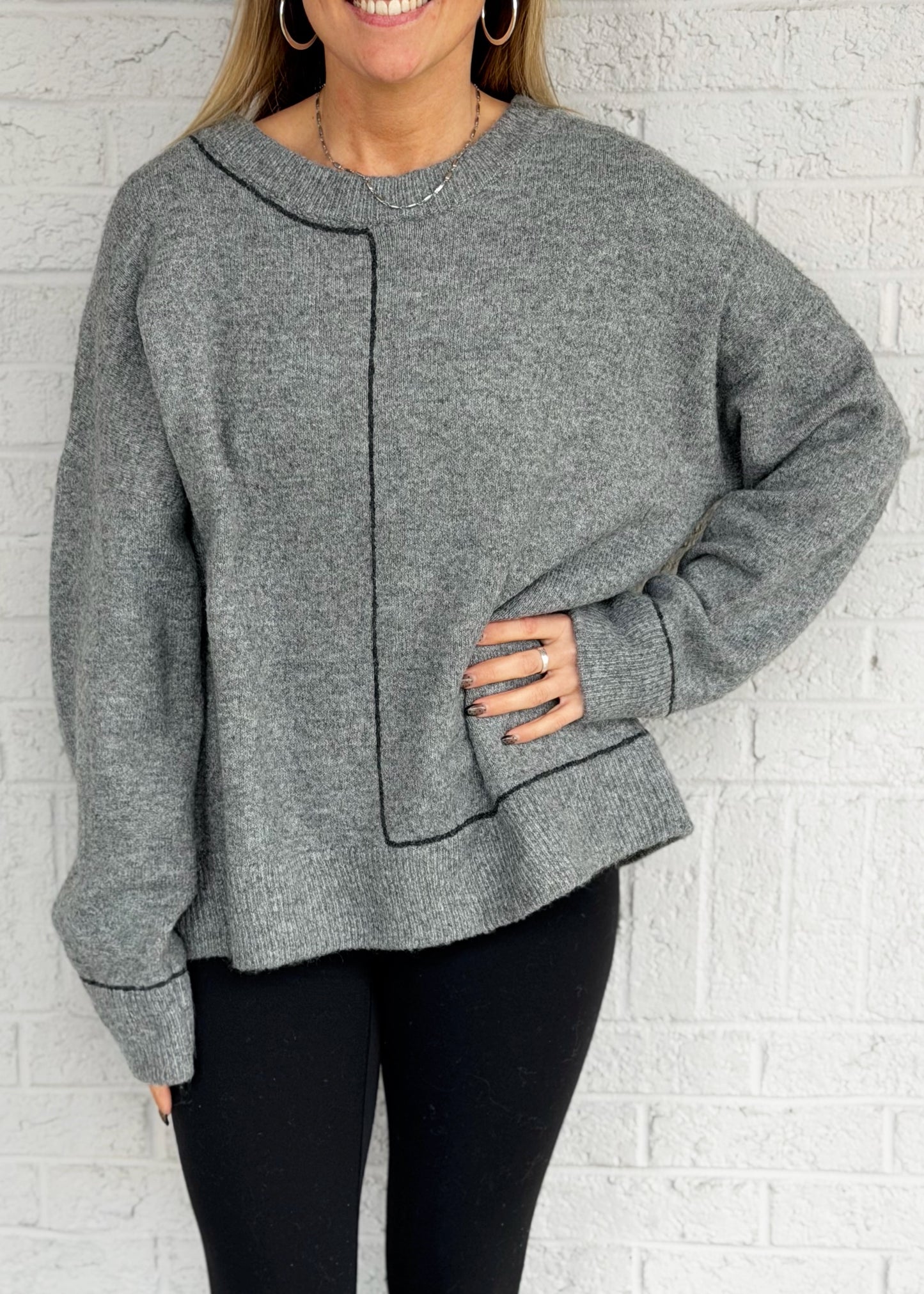 Color Line Sweater