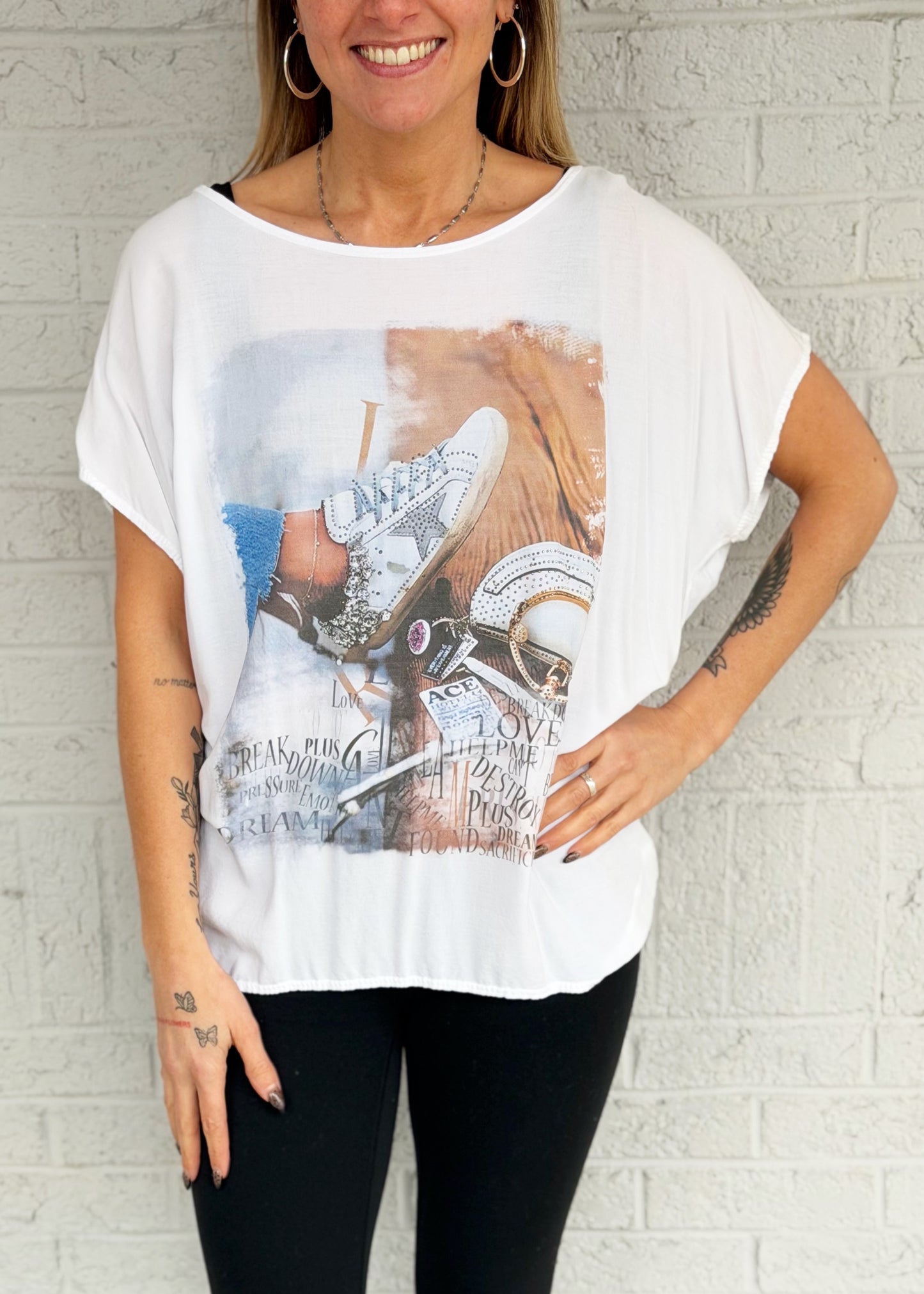 Sparkle Graphic Tee