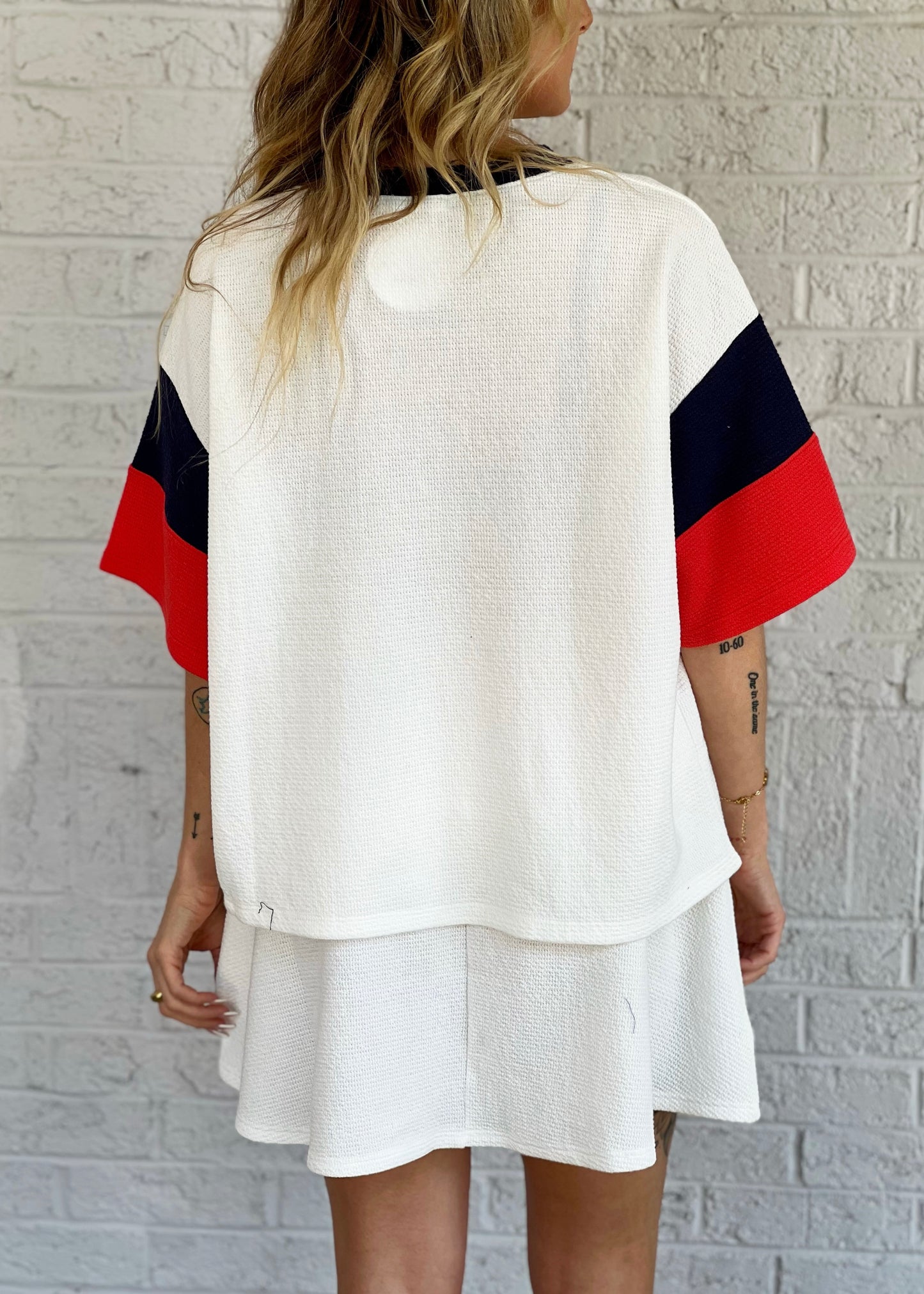 "USA" Knit Top