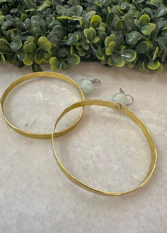 Gold Drop Earrings