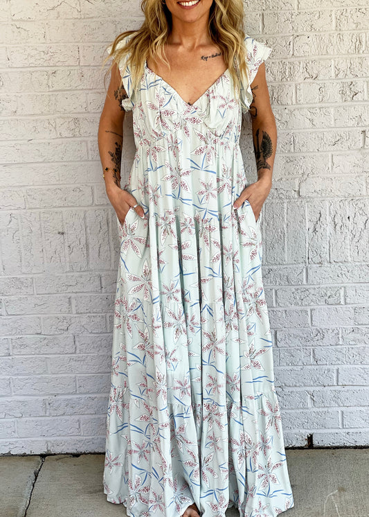 Floral Sweetheart Maxi