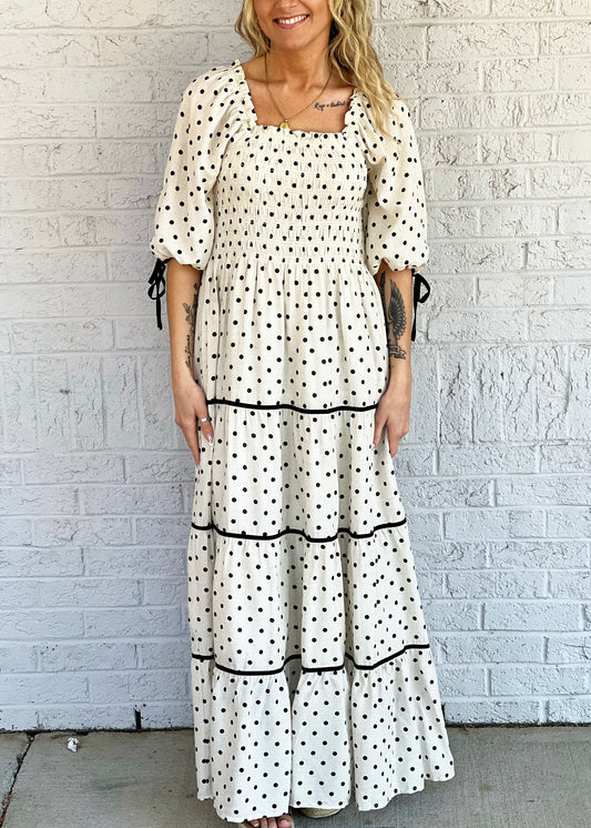 Polka Dot Maxi
