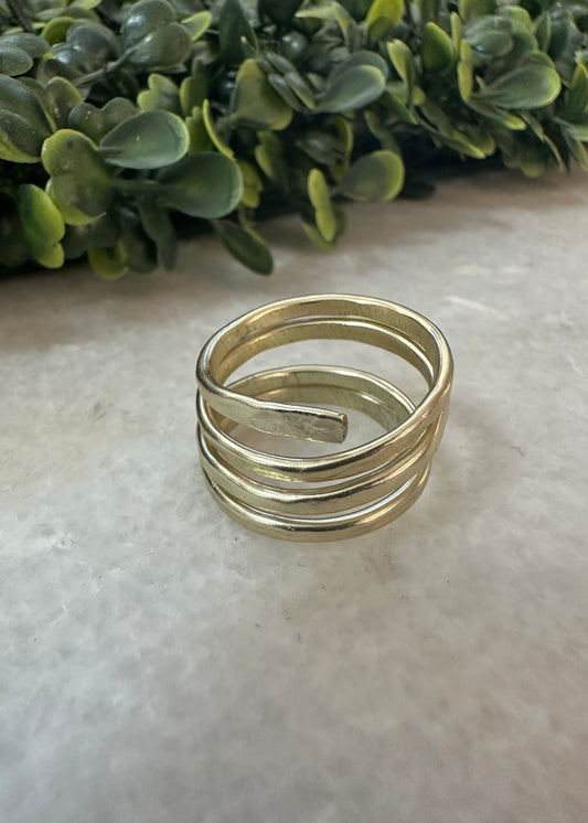 Champagne Wrap Ring