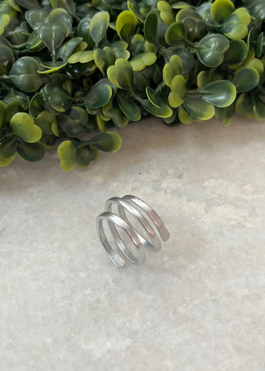 Silver Wrap Ring