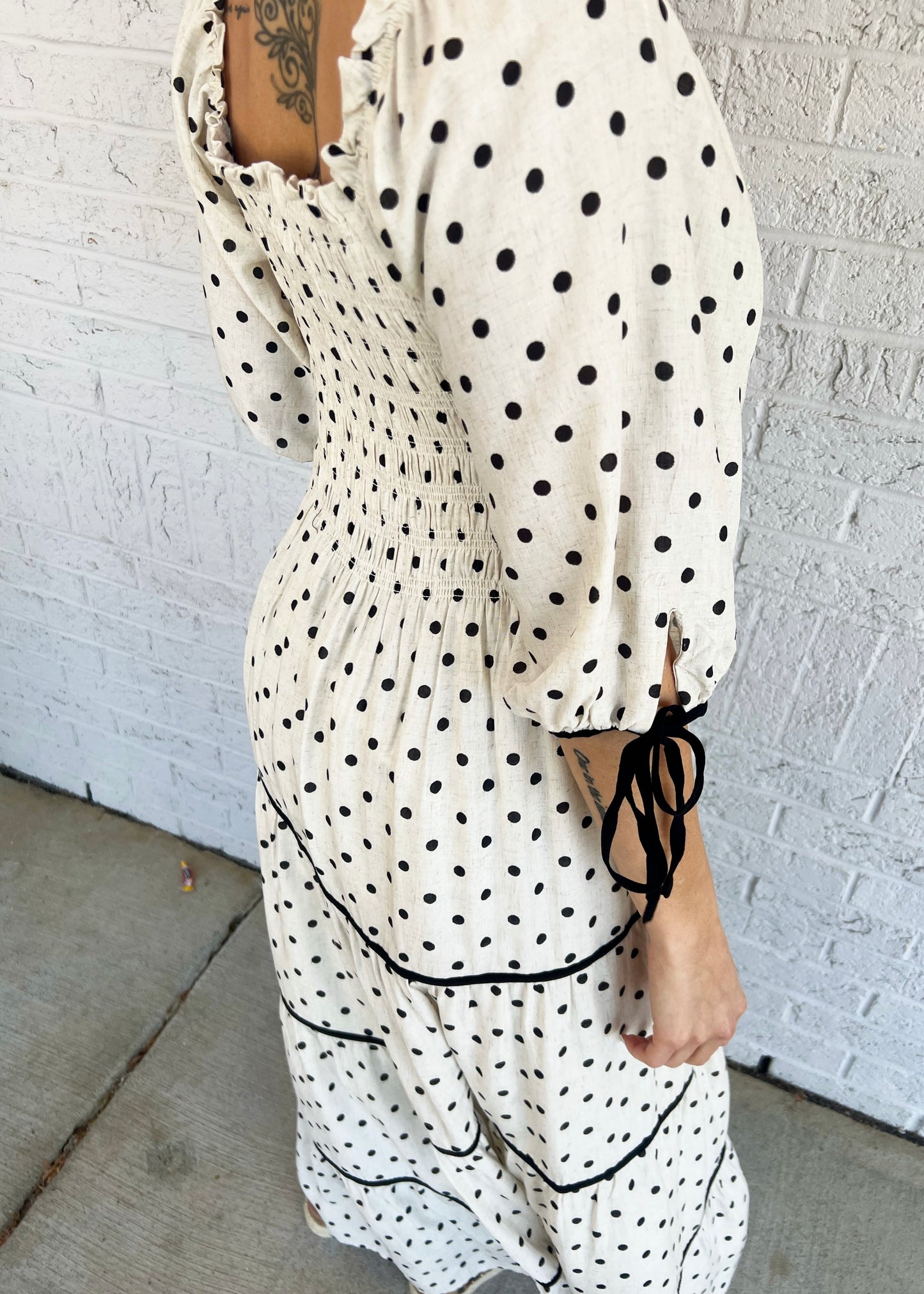 Polka Dot Maxi