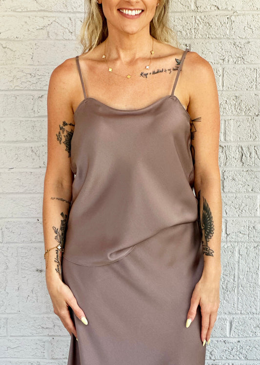 Orchid Satin Tank