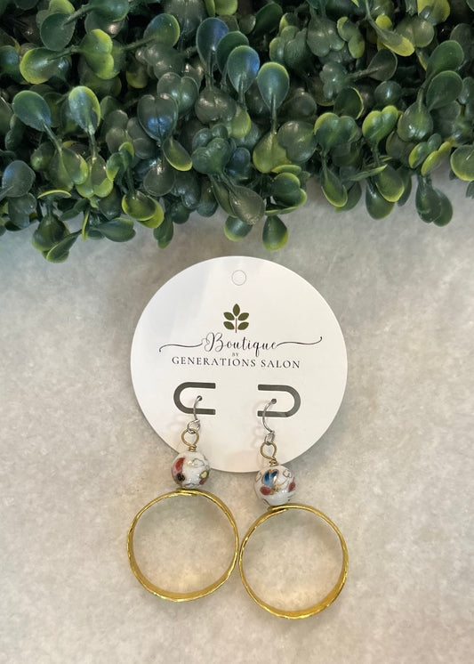 Gold Accent Earrings