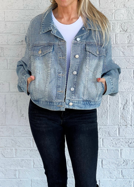Bedazzled Denim Jacket
